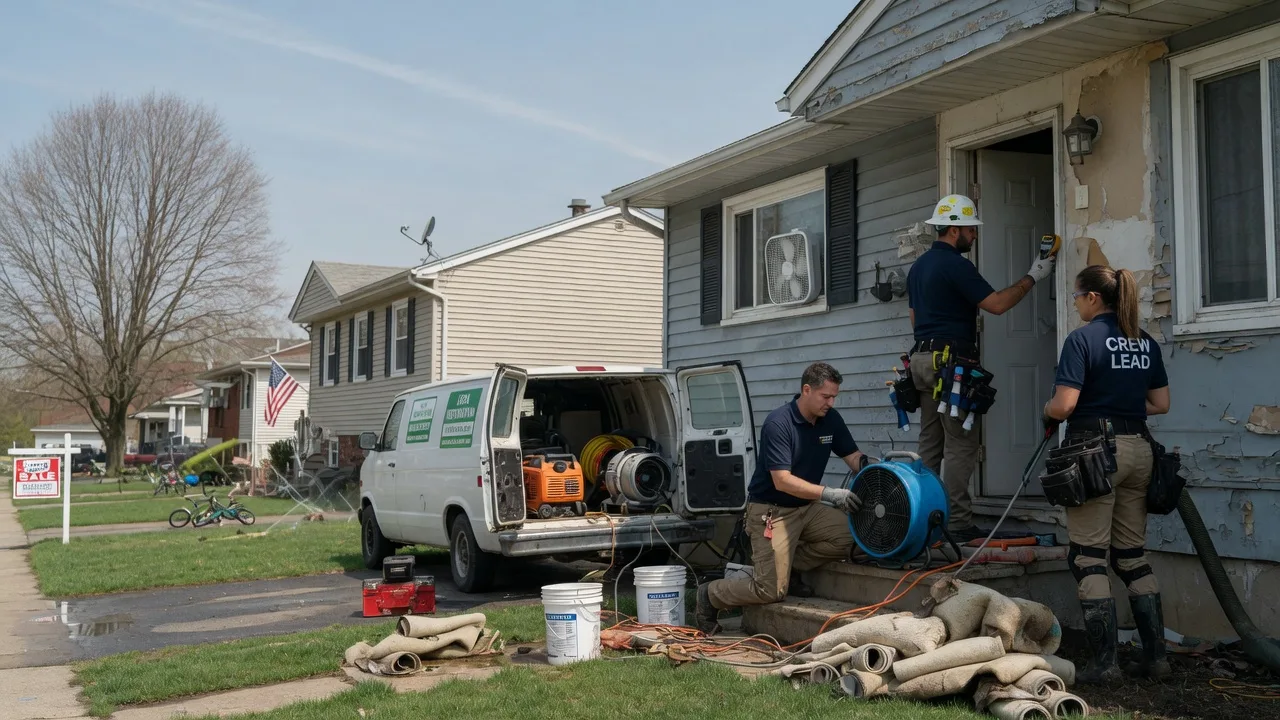 Flood Cleanup in Elyria, NE near me